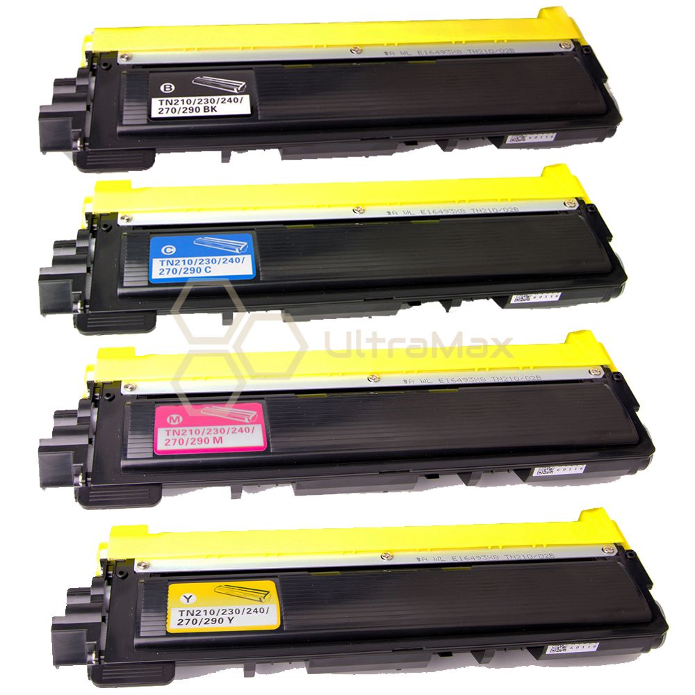 Ultra Toner TN-210 4-Color Set