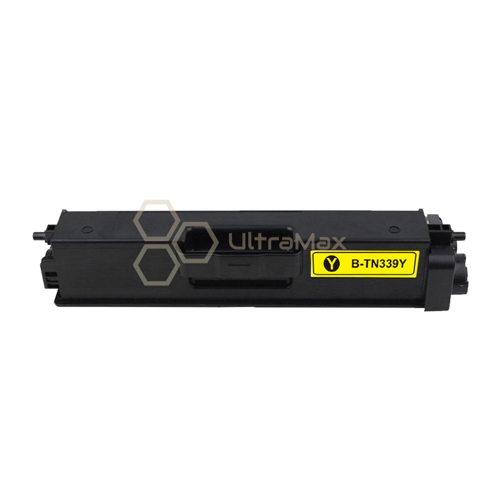 Ultra Toner Brother TN-339 Extra High Yield Yellow Compatible Toner Cartridge