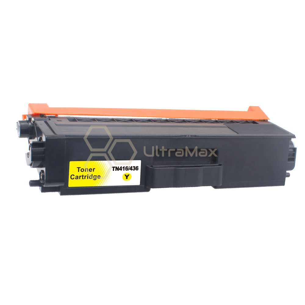 Ultra Toner Brother TN-436 High Yield Yellow Compatible Toner Cartridge